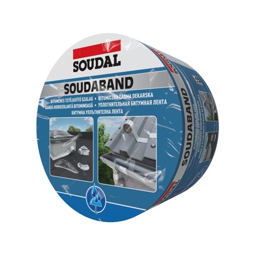 Soudal Soudaband tetőjavító szalag 10cm x 10m terracotta