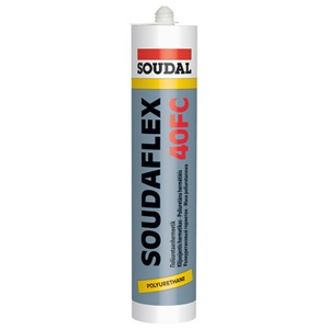 Soudal Soudaflex 40 FC PU ragasztó-tömítő 310 ml fekete