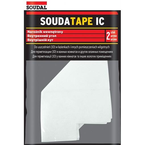 Soudal Soudatape IC hajlaterősítő (3D) belső sarok (2x120x120mm)