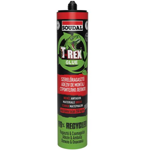 Soudal T-REX szerelőragasztó 350 gr nehéz anyagokhoz (250kg/m2)