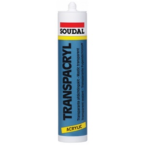 Soudal Transpacryl fugatömítő színtelen 300 ml