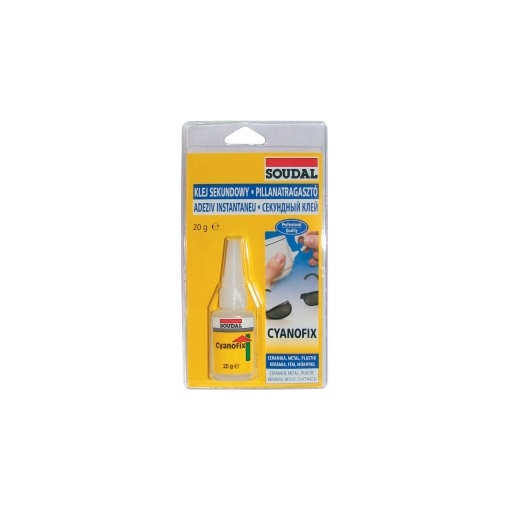 Soudal cyanofix 84A pillanatragasztó 20 gr