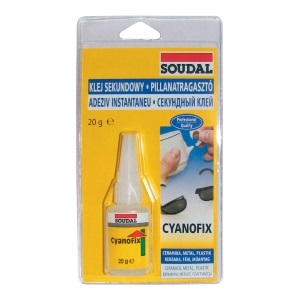 Soudal cyanofix 84A pillanatragasztó 20 gr