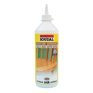 Soudal faragasztó 64A D2 szupergyors  250 ml