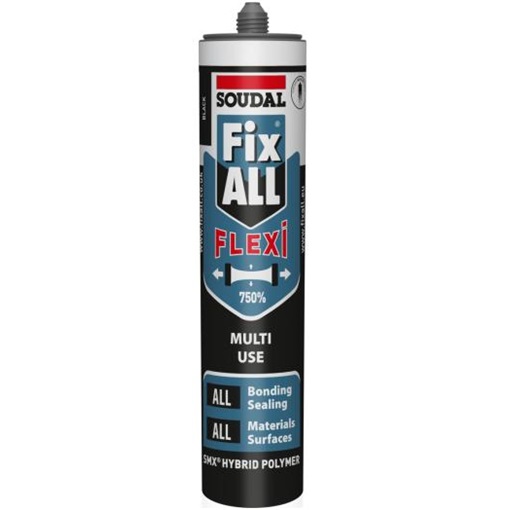 Soudal fix all (flexi) rag. fekete classic 290 ml