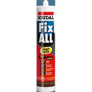 Soudal fix all high tack rag. fehér 290 ml