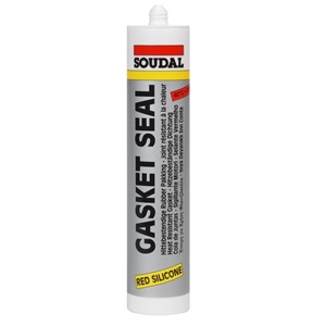Soudal gépipari tömítő (Gasket Seal) 310 ml 285°C-ig hőálló fekete