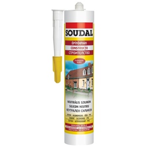 Soudal neutrális szilikon barna 280 ml