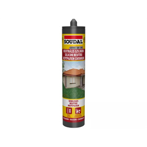 Soudal neutrális szilikon szürke 280 ml