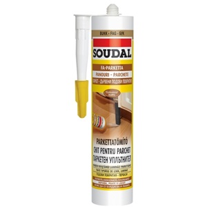 Soudal parkettatömítő bükk 280 ml