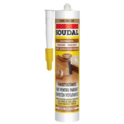 Soudal parkettatömítő merbau/mahagóni 280 ml