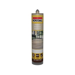Soudal parkettatömítő világosszürke 290 ml