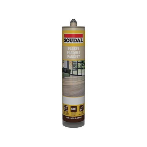 Soudal parkettatömítő világosszürke 290 ml
