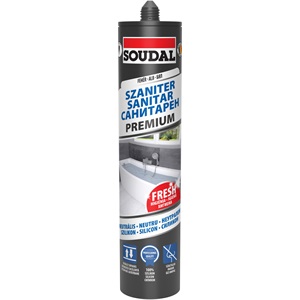 Soudal szaniter prémium (neutrális) szilikon fehér 280 ml