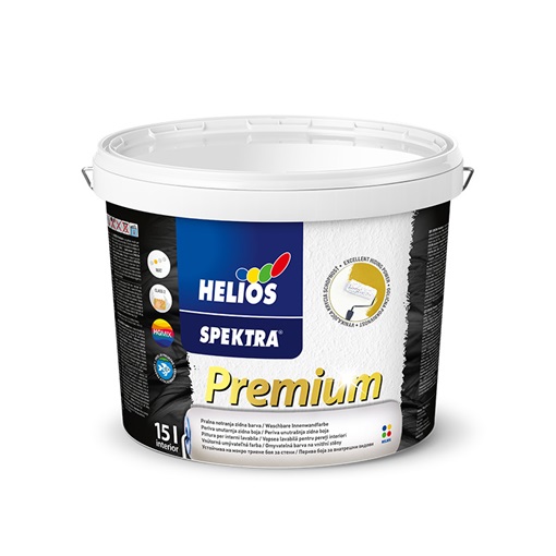 Spektra Prémium mosható beltéri falfesték B1 - fehér 15 L