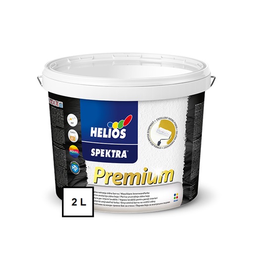 Spektra Prémium mosható beltéri falfesték B1 - fehér  2 L