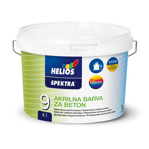 Spektra betonfesték 5 oxidvörös 4 L KIFUTÓ