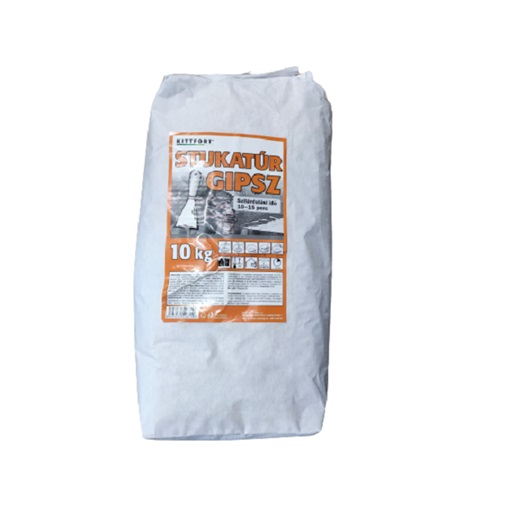 Stukatúr gipsz 10 kg Kittfort