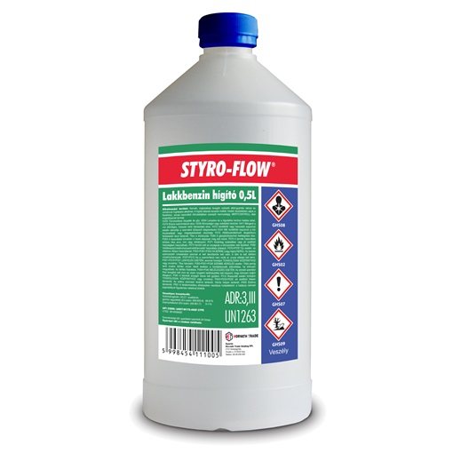 LB lakkbenzin hígító  0,5 L Styro-flow