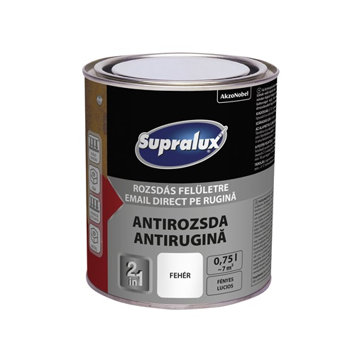 Supralux Antirozsda fehér 0,75 L