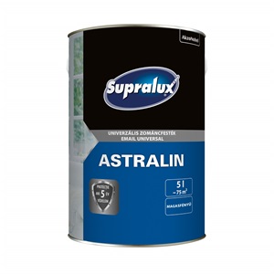 Supralux Astralin Univ.zománc fényes fehér 5 L