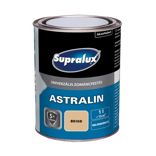 Supralux Astralin Univ.zománc selyemfényű beige 1 L