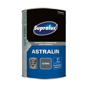 Supralux Astralin Univ.zománc selyemfényű szürke 5 L