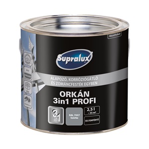 Supralux Orkán 3in1 Profi RAL7037 Szürke 2,5L