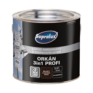 Supralux Orkán 3in1 Profi RAL8017 Csokoládébarna 2,5L