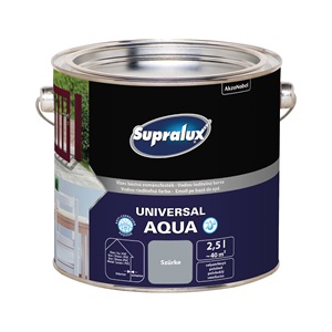 Supralux Universal Aqua vizes sf.zománc szürke 2,5 L