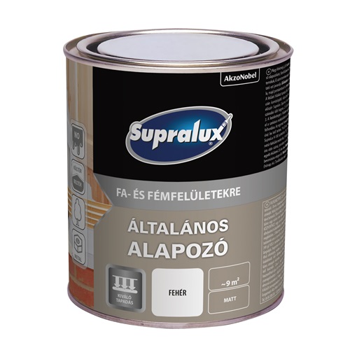 Supralux általános alapozó fehér 0,75 L