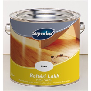 Supralux beltéri vizes parkettalakk mf. 0,75 L