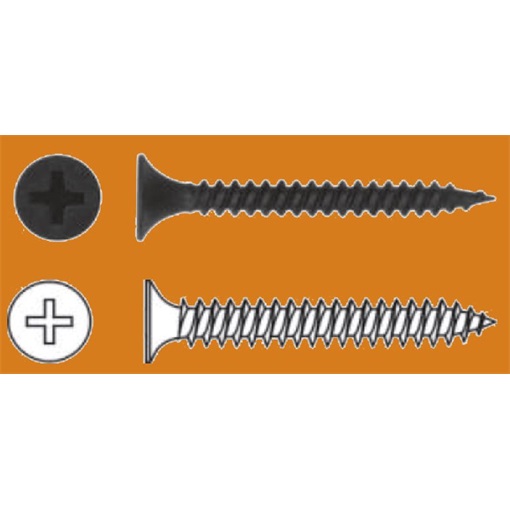 Sűrűmenetes gipszkarton csavar fémhez 3,5*35mm (1000db/doboz)