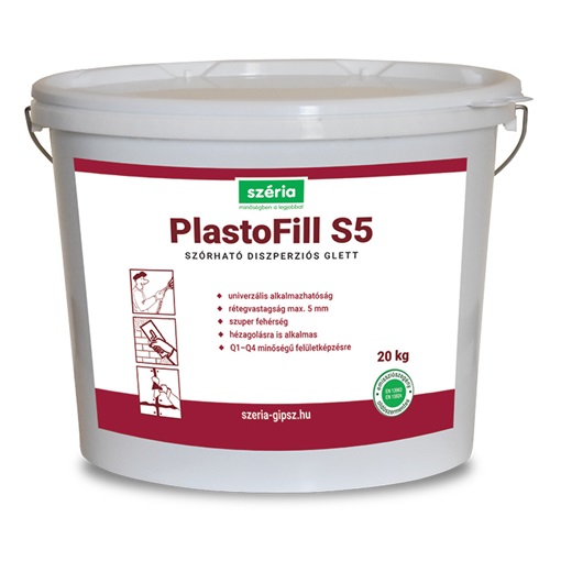 Széria PlastoFill S5E vödrös 25 kg