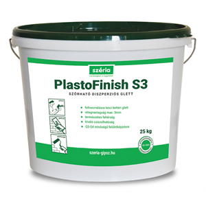 Széria PlastoFinish S3E vödrös 25 kg