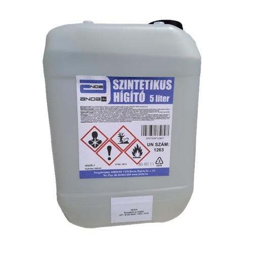 Szintetikus hígító 5 L ANDA