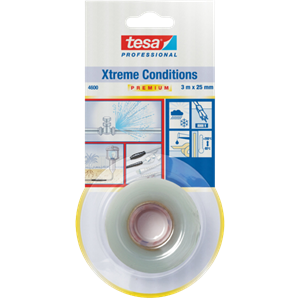 Tesa 4600-03  Xtreme szerelőszalag 3m:25mm átlátszó