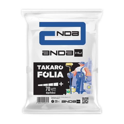 TAKARÓFÓLIA ANDA  20m2 70 mikronos  építési 1450 gr