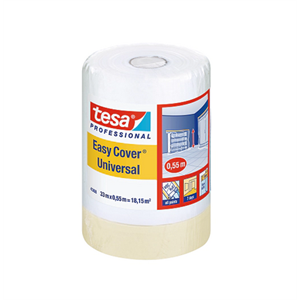 Tesa 04368-12 Festőszalag+takarófólia beltérre 33m/550mm