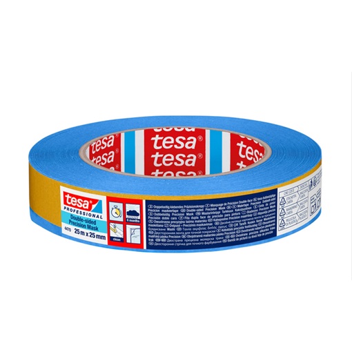 Tesa 04470-01 Kétoldalú Precíziós maszkolószalag 25m/25mm