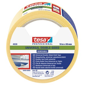 Tesa 04939-02-11 Visszaszedhető kétoldalas ragasztószalag 10m/50mm