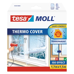 Tesa 05430 Thermo Cover, Ablakszigetelő Fólia 1,5m/1,7m
