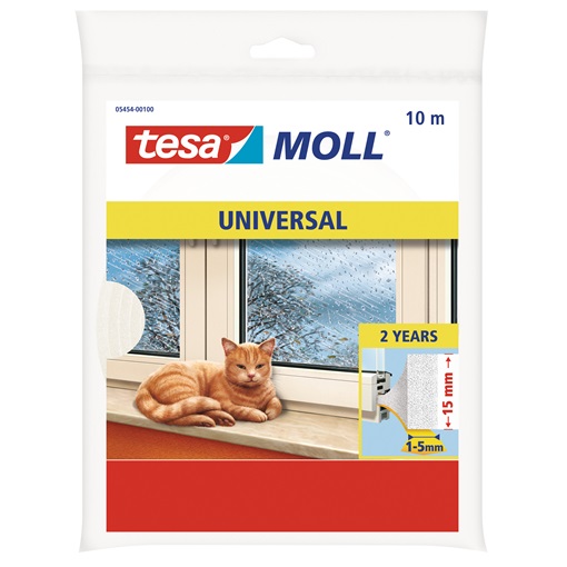 Tesa 05454 Ajtó- és ablaktömítő habszivacs 10m/15mm (purfix)