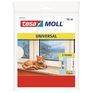 Tesa 05454 Ajtó- és ablaktömítő habszivacs 10m/15mm (purfix)