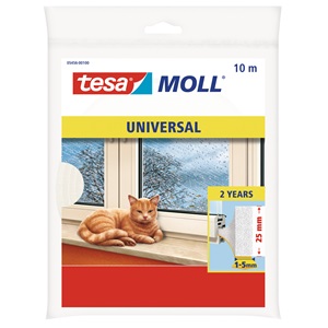 Tesa 05456 Ajtó- és ablaktömítő habszivacs 10m/25mm (purfix)
