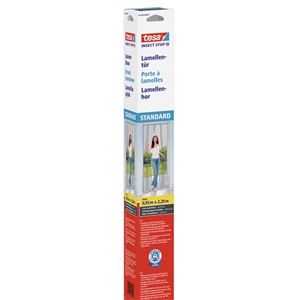 Tesa 55198 Standard Lamellás Szúnyogháló Ajtóra, Antracit 0,95m/2,2m
