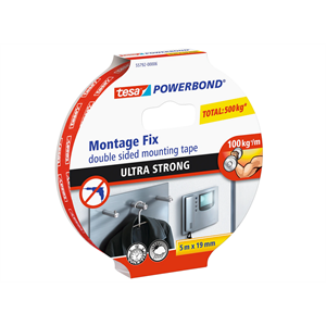 Tesa 55792-05 Ultra erős kétoldalas ragasztószalag Power Bond 5m/19mm