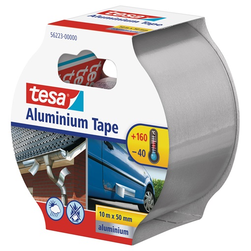 Tesa 56223 Alumínium szalag, prémium 10m/50mm