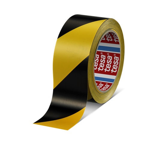 Tesa 60760-93 Jelölőszalag fekete/sárga 33m/50mm