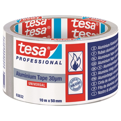 Tesa 63632-00 Alumínium szalag, 30mikron 10m/50mm